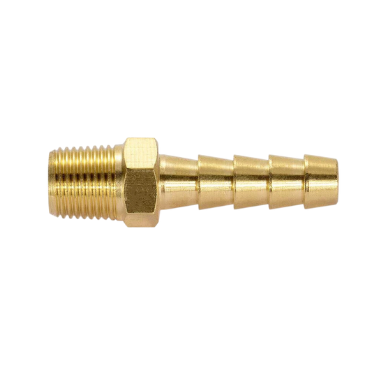 Conexión industrial serie 102 de latón espiga macho rosca NPTF - Configura sus medidas