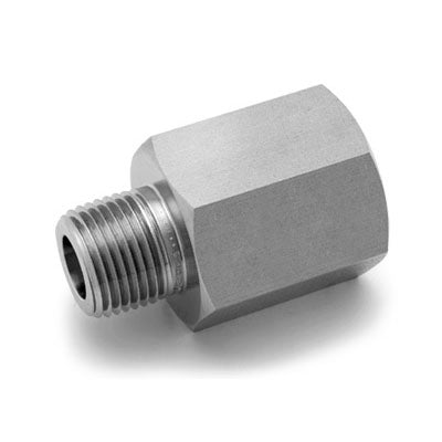Adaptador recto 120HGN Ham-Let — Hembra BSPP × Macho NPT