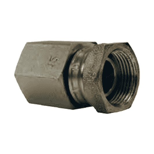 Adaptador Hidráulico Serie 1405 - Hembra NPTF x Hembra NPSM Giratoria — render Dixon