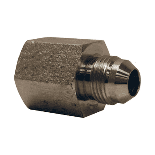 Adaptador Hidráulico Serie 2405 - Macho JIC 37º x Hembra NPTF — render Dixon