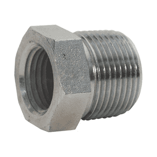 Adaptador Hidráulico Serie 5406 - Reductor Bushing Macho NPTF x Hembra NPTF — render Dixon