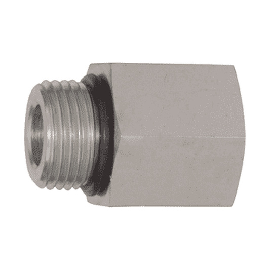 Adaptador Hidráulico Serie 6405 - Macho SAE O-Ring x Hembra NPTF — render Dixon