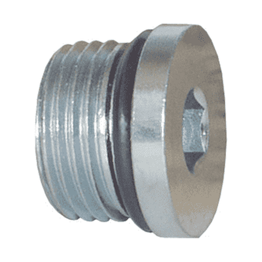 Adaptador Hidráulico Serie 6408HHP - Tapón SAE O-Ring Hexagonal Hueco — render Dixon