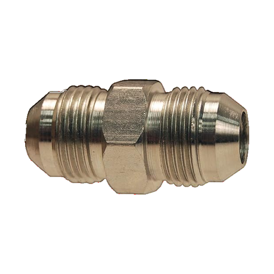 Adaptador recto hidráulico serie 1204 rosca unión JIC 37º SAE 070101 -Configura sus medidas