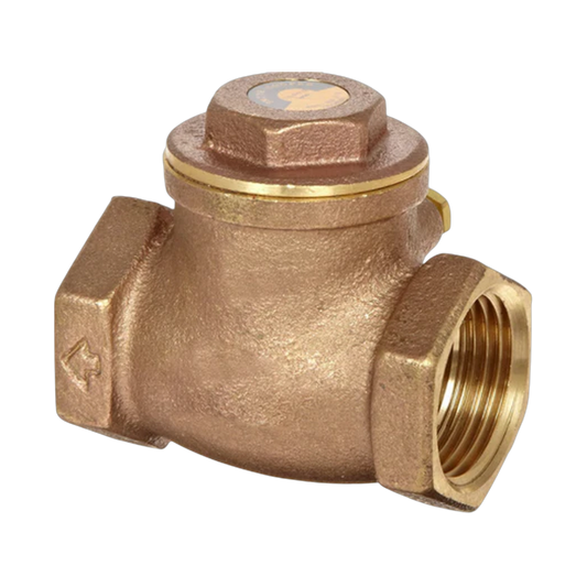 Válvula Industrial Check serie SWCV en latón de columpio horizontal hembra NPT - Configurable en medidas