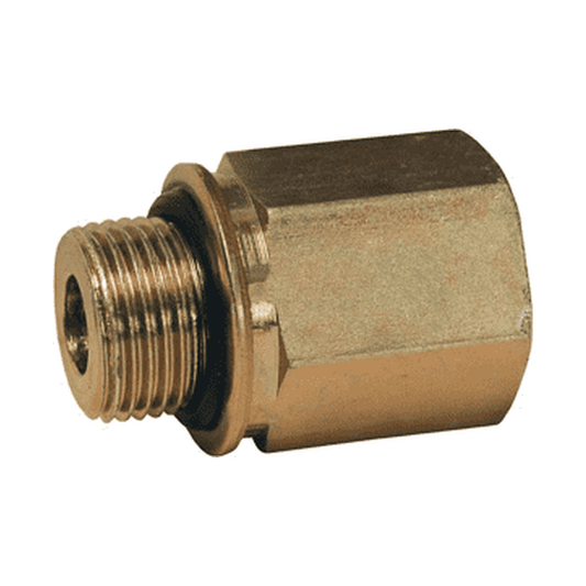 Adaptador Hidráulico Serie B3455 - Hembra NPTF x Macho BSPP — render Dixon