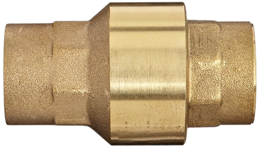 Válvula Industrial Check serie CV en latón de acción por resorte hembra NPT - Configurable en medidas