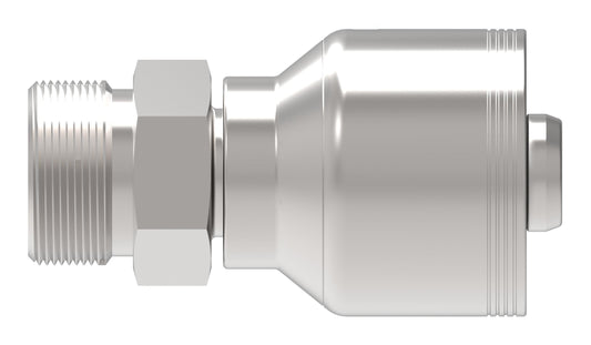 Recta — Danfoss 4S Series Crimp Hose Fittings Male ORS 4SAXXMR12 (CENTER)