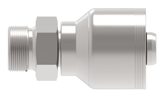 Recta — Danfoss 4S Series Crimp Hose Fittings Male Parallel Rigid BSP 4SXXBP12 (CENTER)