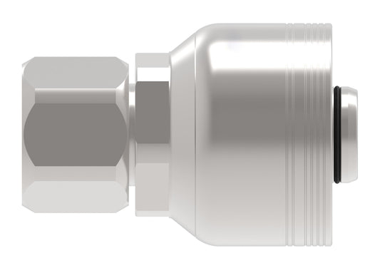 Recta — Danfoss 6S Series Crimp Hose Fittings Female JIC/37 Swivel 6SAXXFJ16 (CENTER)