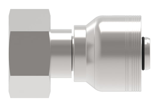 Recta — Danfoss 6S Series Crimp Hose Fittings Female Swivel DIN 24 Seat 6SXXDS16 (CENTER)