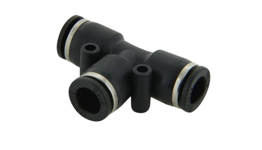 Conector neumático en pulgadas- Tee Unión de plastico Modelo 0062- Push-in - Configura sus Medidas