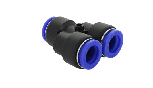 Conector neumático métrico- unión tubo cuerda Y de plastico Modelo 0064- Configura sus Medidas