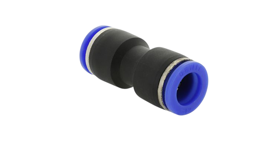 Conector neumático métrico unión  tubo- tubo de plastico Modelo 0068 - Configura sus Medidas