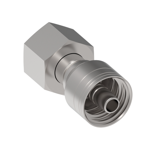 Serie 1A*DS*-Conexión Recta Hidráulica Prensable Hembra giratoria DKO, servicio pesado (Configuraciones de Diámetro y Conexión de Manguera)