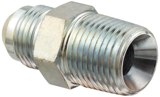 Adaptador Hidráulico serie 2404 Unión Macho JIC 37º x Macho NPTF - Configura sus medidas