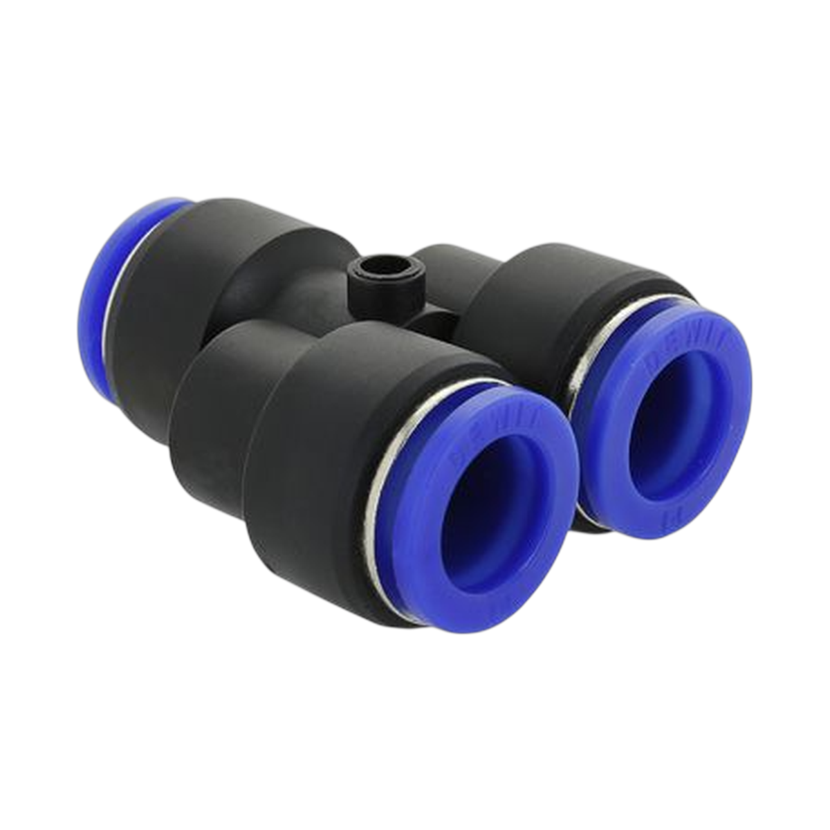 Conector neumático métrico- unión tubo cuerda Y de plastico Modelo 0064- Configura sus Medidas