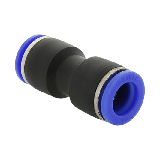 Conector neumático métrico unión  tubo- tubo de plastico Modelo 0068 - Configura sus Medidas