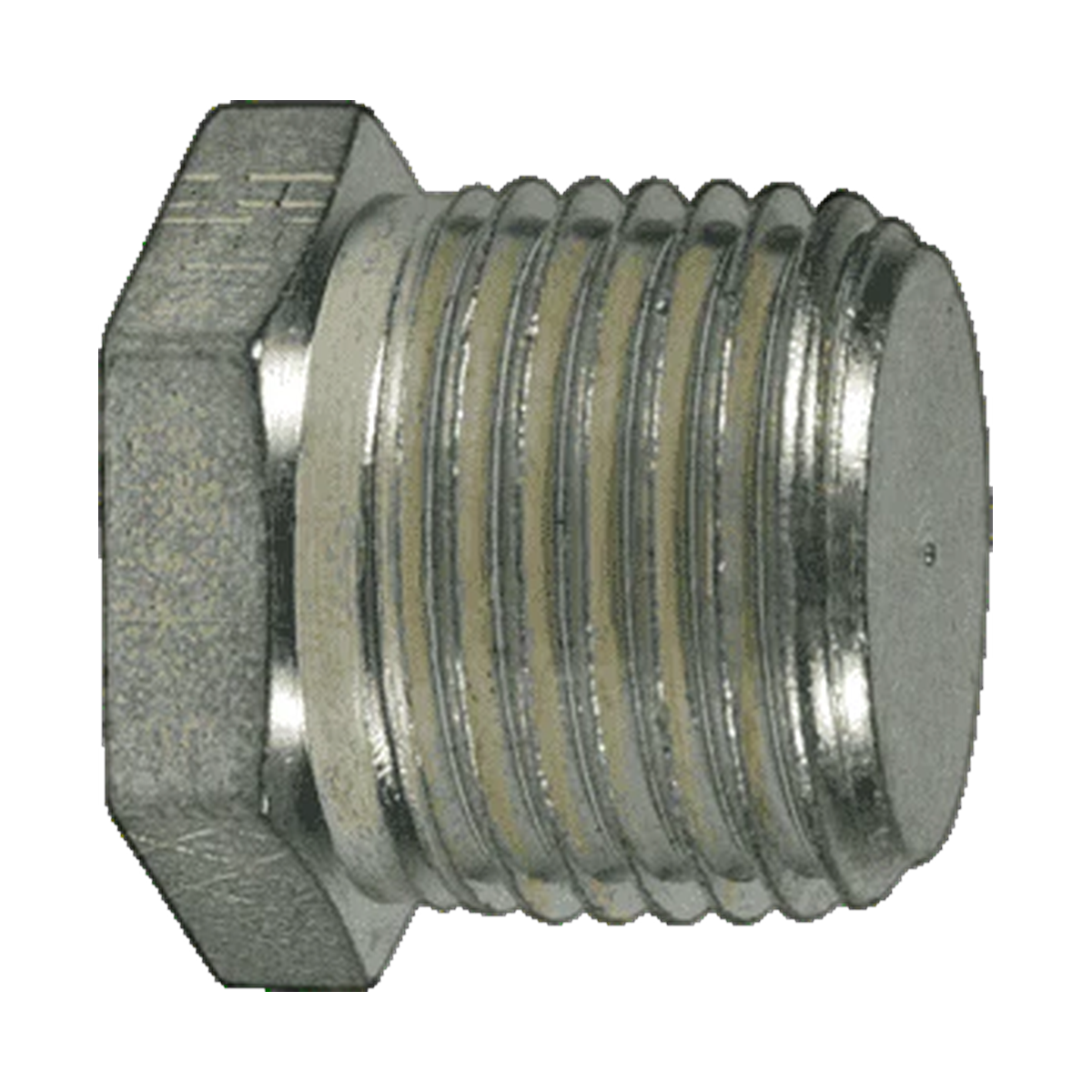 Adaptador hidráulico serie 1251H rosca tapón NPTF cabeza hexagonal -Configura sus medidas