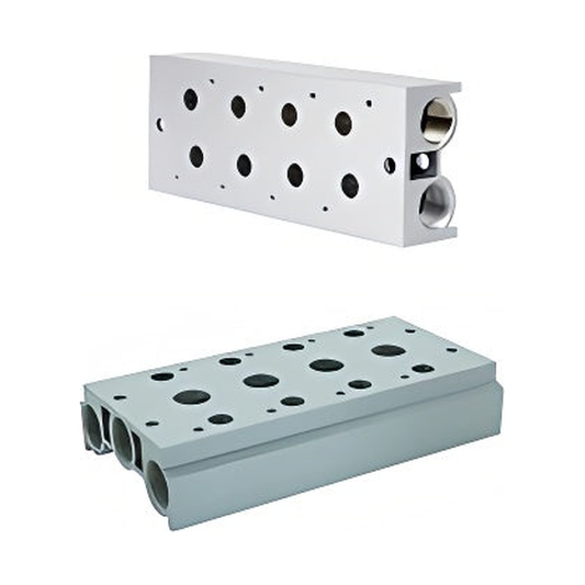 Base Manifold para Electroválvulas DE WIT Serie V70 / VN7 / VA7