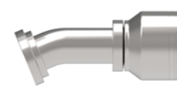 Brida codo 22.5° Cat 6000 psi para manguera de 4 espirales serie 4S - Configura sus Medidas