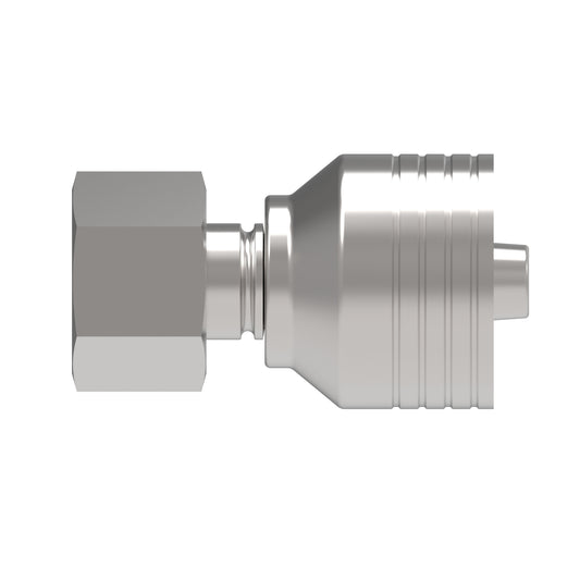Conexión recta hembra giratoria DIN 3902, DKO serie ligera para manguera de 4 espirales serie 4S - Configura sus medidas
