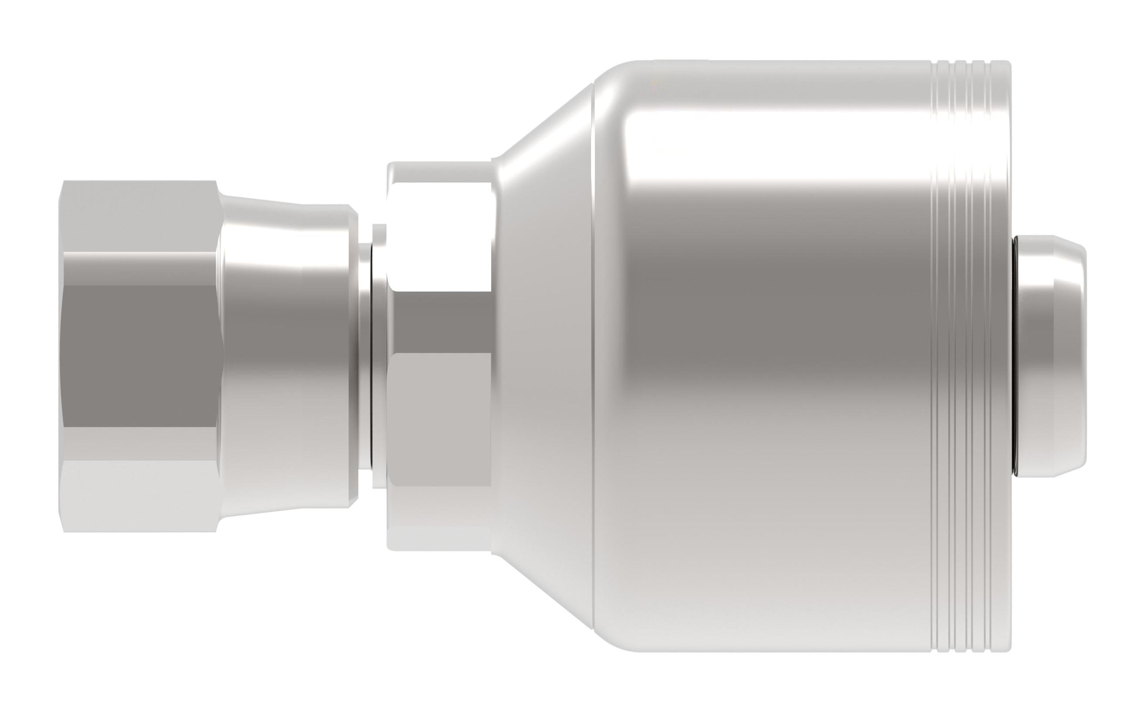 Recta — Danfoss 4S Series Crimp Hose Fittings Female JIC/37 Swivel 4SAXXFJ12 (CENTER)