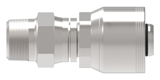 Conexión recta rosca NPTF macho giratoria para manguera de 4 espirales serie 4S - Configura sus Medidas