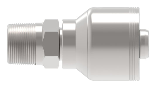 Conexión recta BSPT para manguera de 4 espirales serie 4S  - Configura sus medidas