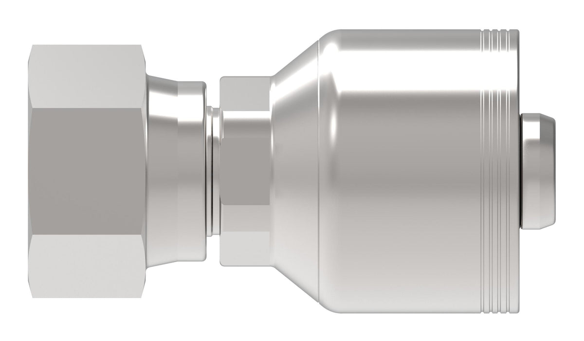 Recta — Danfoss 4S Series Crimp Hose Fittings Komatsu Female Swivel 4SXXKF12 (CENTER)