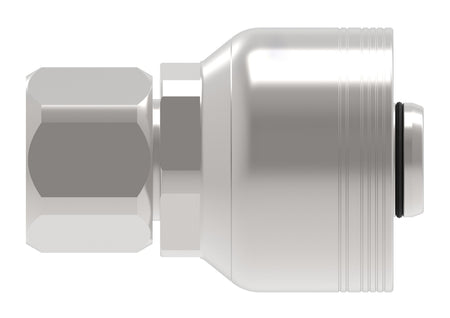 Recta — Danfoss 6S Series Crimp Hose Fittings Female JIC/37 Swivel 6SAXXFJ16 (CENTER)