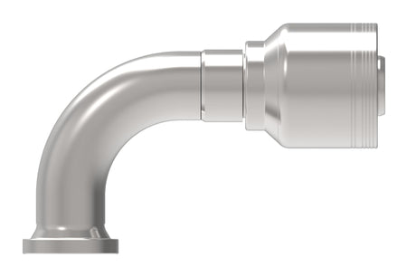 Codo 90° — Danfoss 6S Series Crimp Hose Fittings SAE Code 61 Flange 90 Elbow 6SXXFLB20 (CENTER)