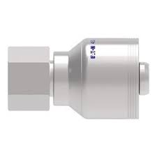 Conexión recta hidráulica serie 4S *BF* hembra giratoria JIS/BSPP - Configuración de diámetro y conexión de manguera.